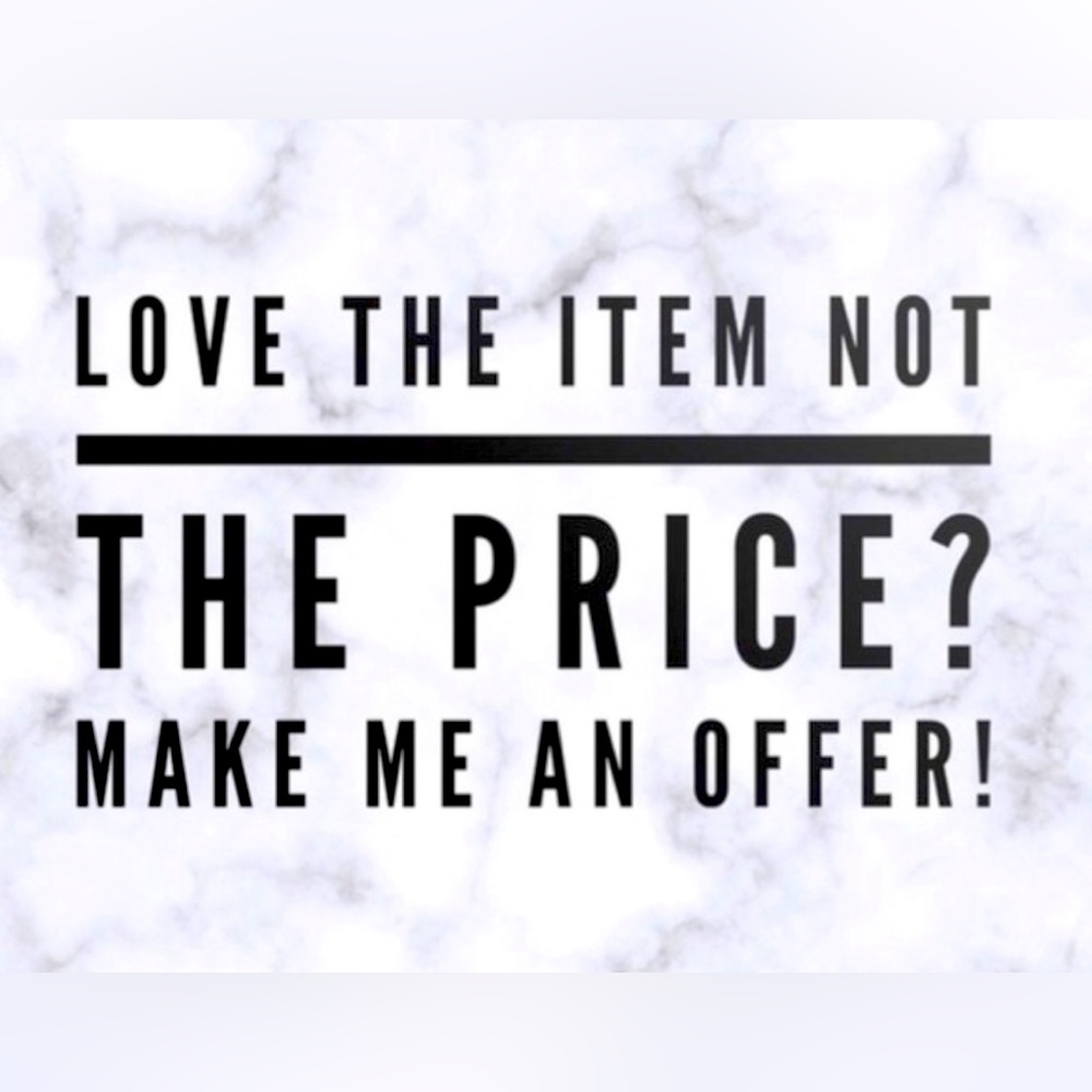 Make an offer:)